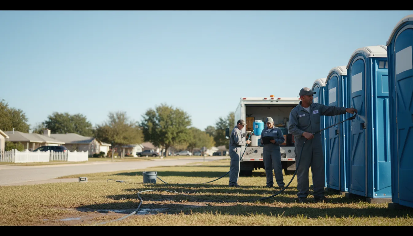 Long-Term Portable Toilet Rental in Murchison, TX near me